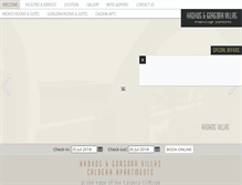 Tablet Screenshot of krokosvillas.com